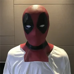 Latex Full Head Helmet Wade Winston Wilson Party Costume Masks Movie Cosplay Mask