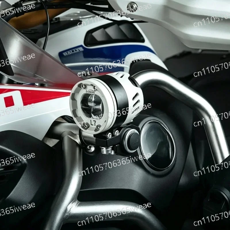 Tangent LED Lens, Strong Light Flash, Motorcycle Spotlight L7 Fog Lamp, Street Low Beam Lamp, High and