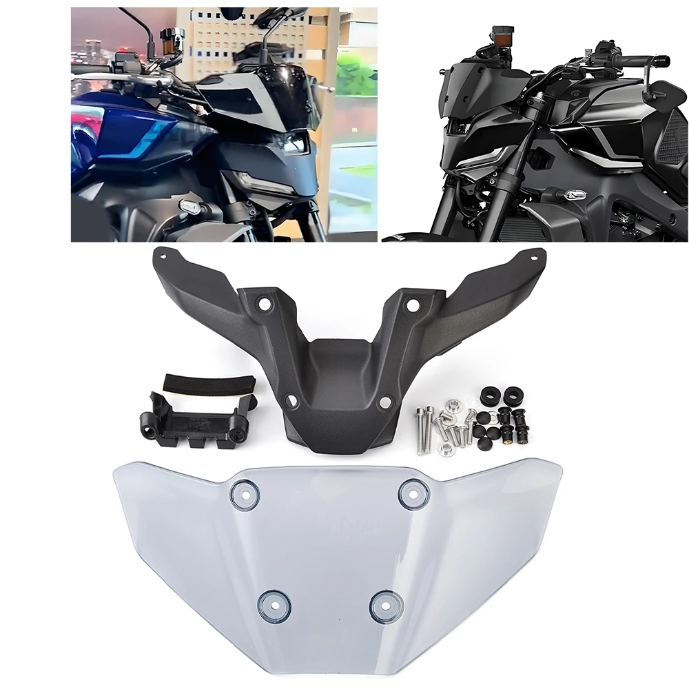 

MT09 MT09SP Motorcycle Accessories WindScreen Windshield Visor Deflector for Yamaha MT-09 MT 09 SP MT09 SP 2024 2025