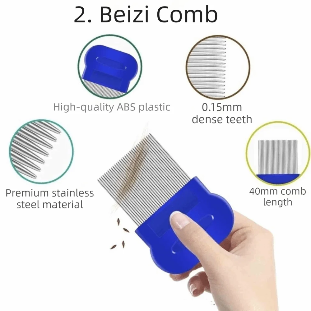 

4pcs/set 4pcs/set Pet Flea Comb Dense Teeth Durable Cat Grooming Comb Inline Comb Float Hair Remover for Pet Cleaning