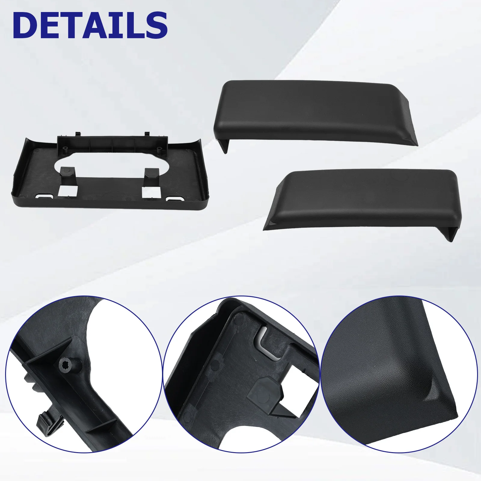 

Car Front Bumper Cover License Plate Bracket Holder Auto Front Bumper Guard Cover Exterior Accessories For Ford F150 2009-2014