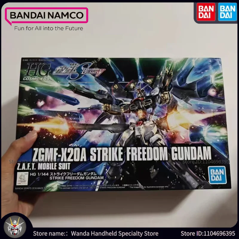 

В наличии Совершенно новая модель Gundam, игрушки ZGMF-X20A STRIKE FREEDOM, популярная забавная коллекция, сборная фигурка меха, кукла, подвижные подарки