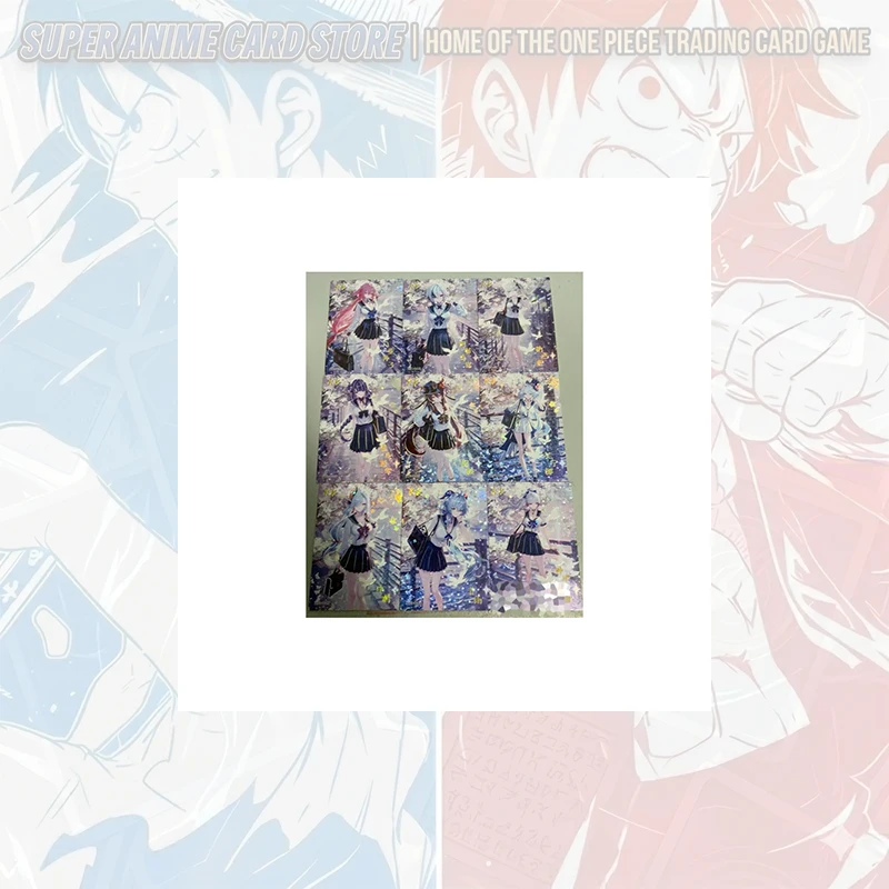 Japanese Anime Goddess Story Genshin Impact SLR CT SKP LSR Kamisato Ayaka Yae Miko Ganyu Shenhe Ningguang Nahida Collect Cards