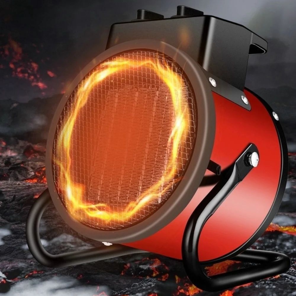 

Portable Ceramic Electric Heater Thermostat Air Heater Radiator Room Fast Heating Automatic Shut Off Safety Function 2000W 3000W