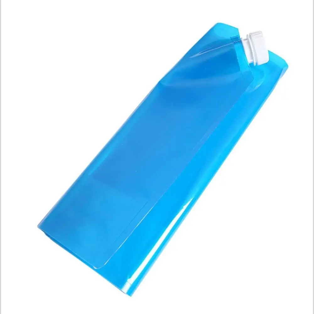 Portable 5/10L Ice Bath Freezer Bag Large Capacity Folding Water Bag with Handle Storage Bucket Outdoor Sports