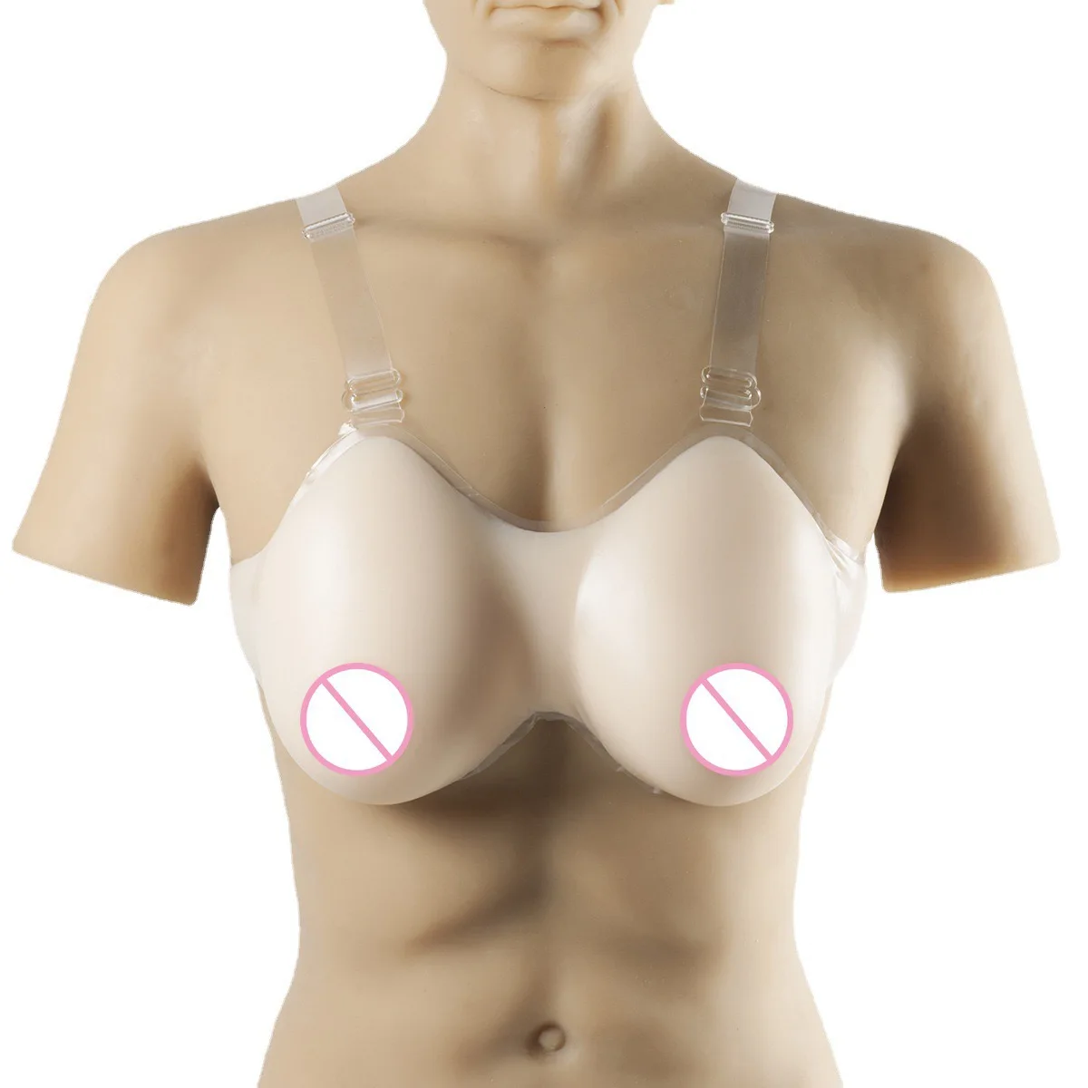 3D Silicone Fake Breast Forms - Real Touch Boobs for Drag Queen Transvestite Post Mastectomy