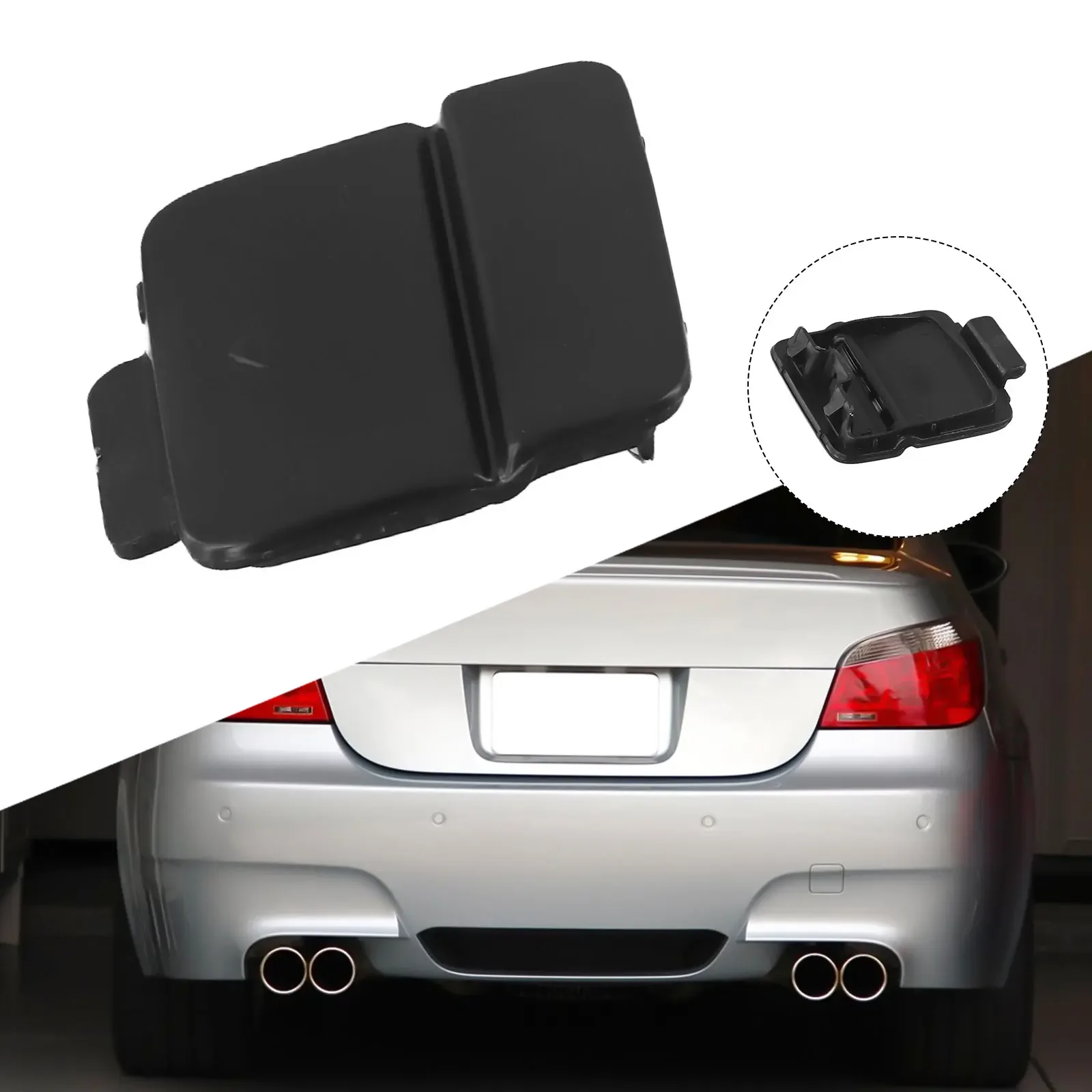 

For Rear Bumper Replacement Cover Cap Rear Bumper Cover High-quality Materials ABS Material Direct Replacement Rear Bumper Cap