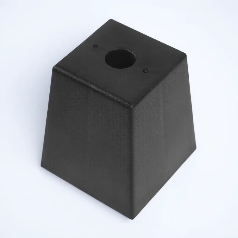 

4pcs Square Sofa Feet Furniture Legs 8cm High Durable Plastic Zinc Alloy Anti Slip Stable Chair Table Desk Couch Pads