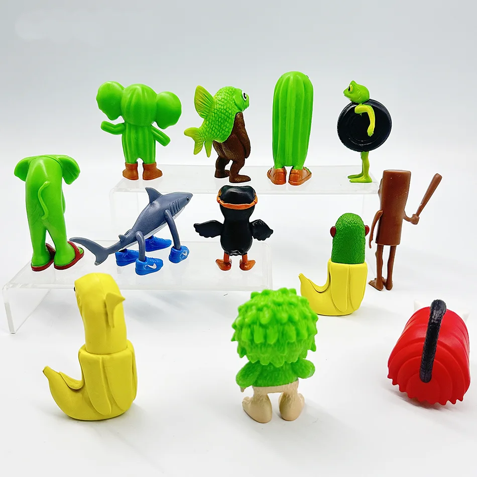 Tung Tung Tung Sahur Figure Toy Tralalero Tralala Figure Toy Key Chain Tung Tung Tung Sahur Keychain Toy Birthday Gift Blind Box