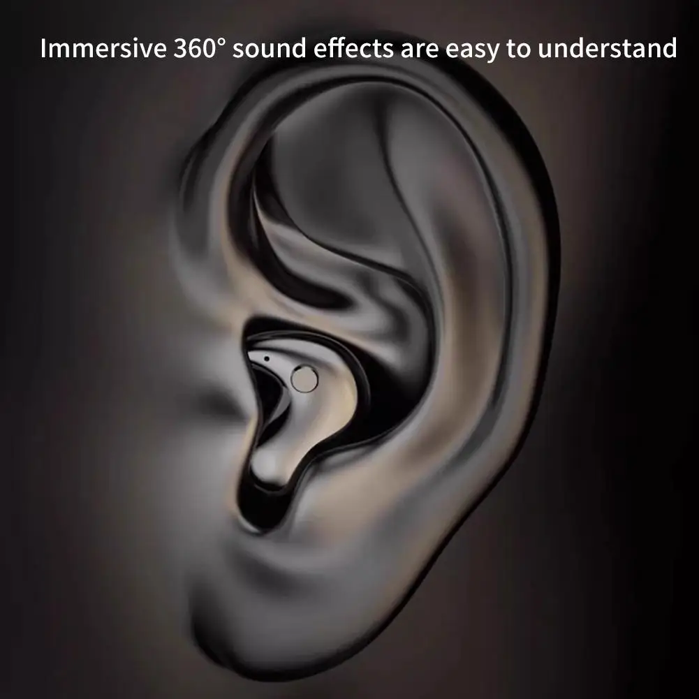 Sleep Earphones Bluetooth 5.3 Wireless Headphone Noise Reduction Hifi Stereo Earbuds Press Control Mic Headset image 3