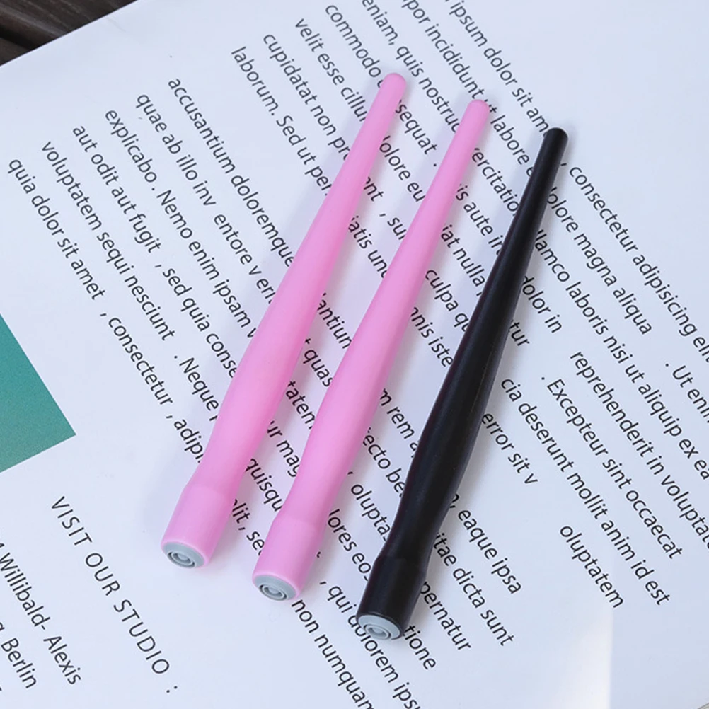 

20pcs Black Pen Rod Small Holder for Dip Nibs Professional Comic Calligraphy Drawing Plastic Supply CartoonNibs