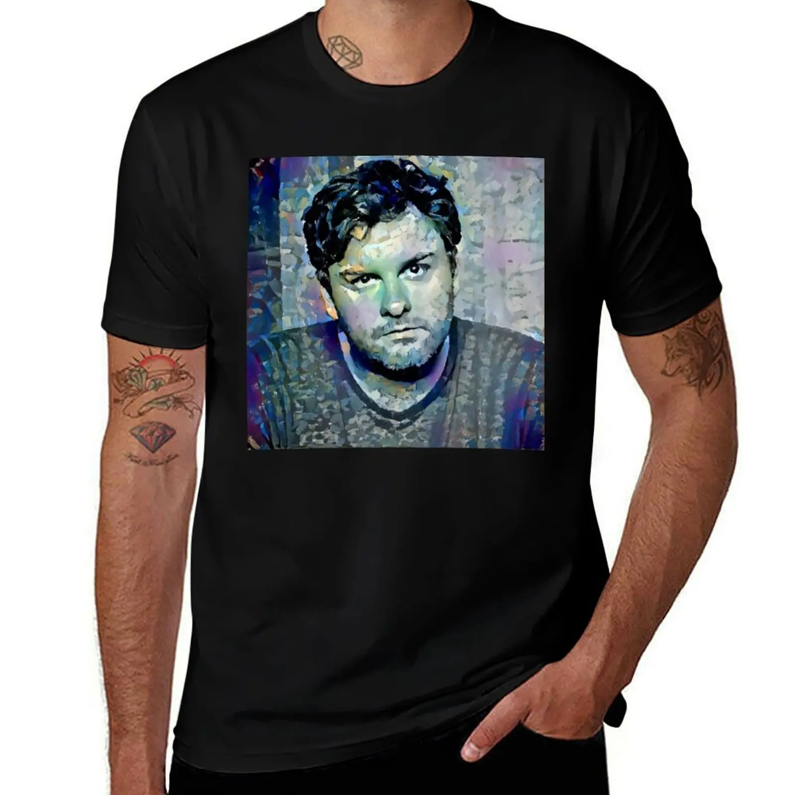 Tim Dillon Portrait T-Shirt Daily Casual Short Sleeve Tee Shirt