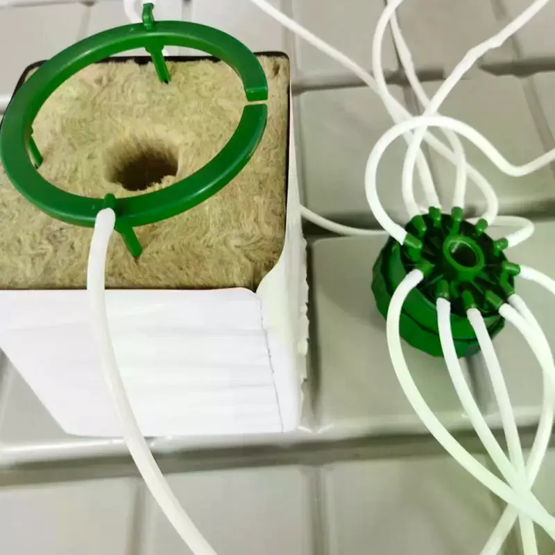 Watering Ring Plant Drip Irrigation Hydro Ring For Grow Media Rain Watering Plants Water Distribution