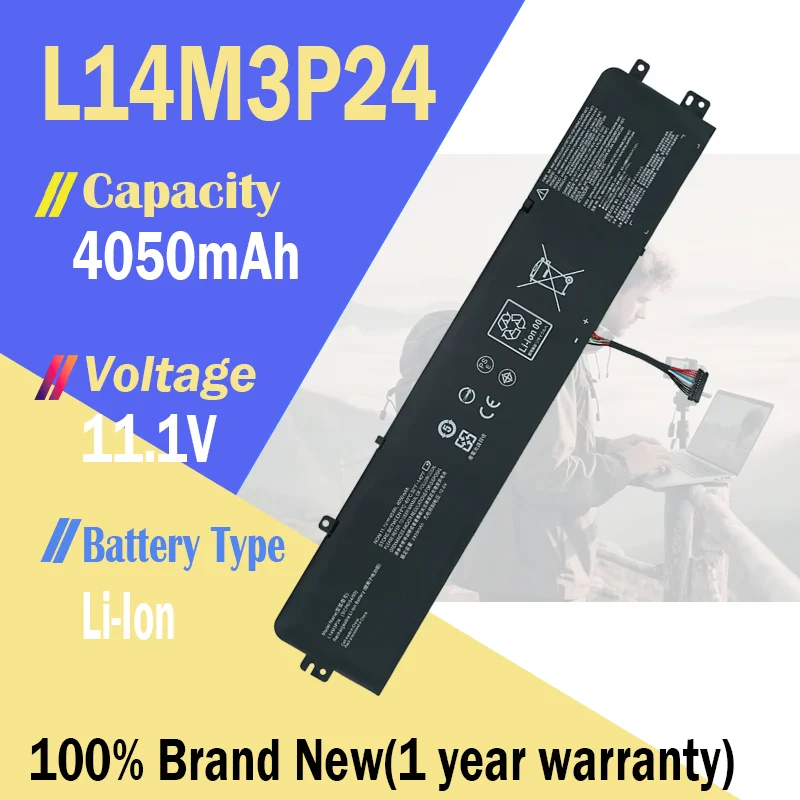 L14M3P24 45Wh batería del ordenador portátil para Lenovo Ideapad 700 700-15ISK 700-17ISK Legion R720-15IKB Y520-15IKBA Y520-15IKBM L14S3P24