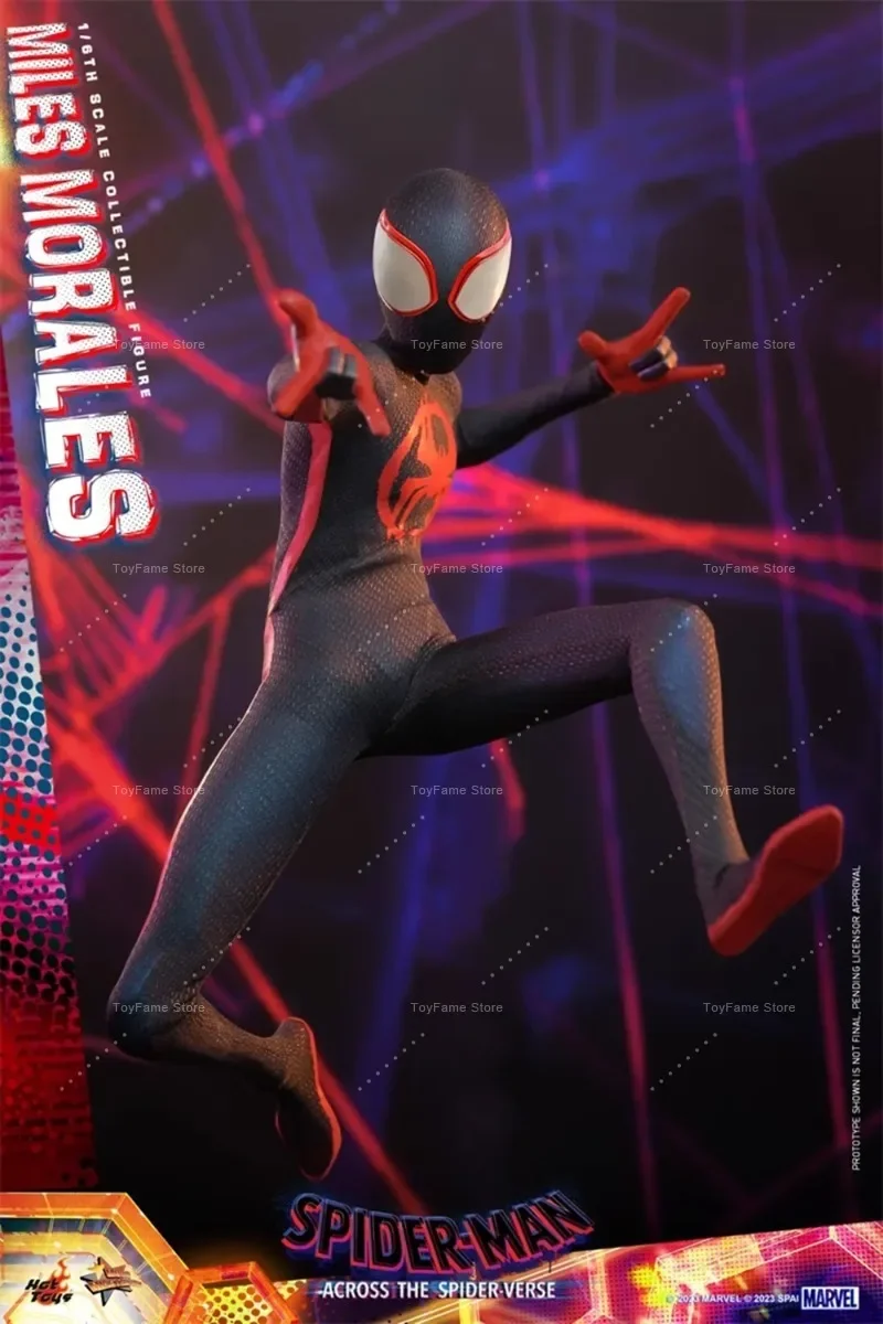 In Stock HOTTOYS 1/6 MMS710 Spider-Man: Across The Spider-Verse Miles Morales 2.0 Action Figure Collection Gift