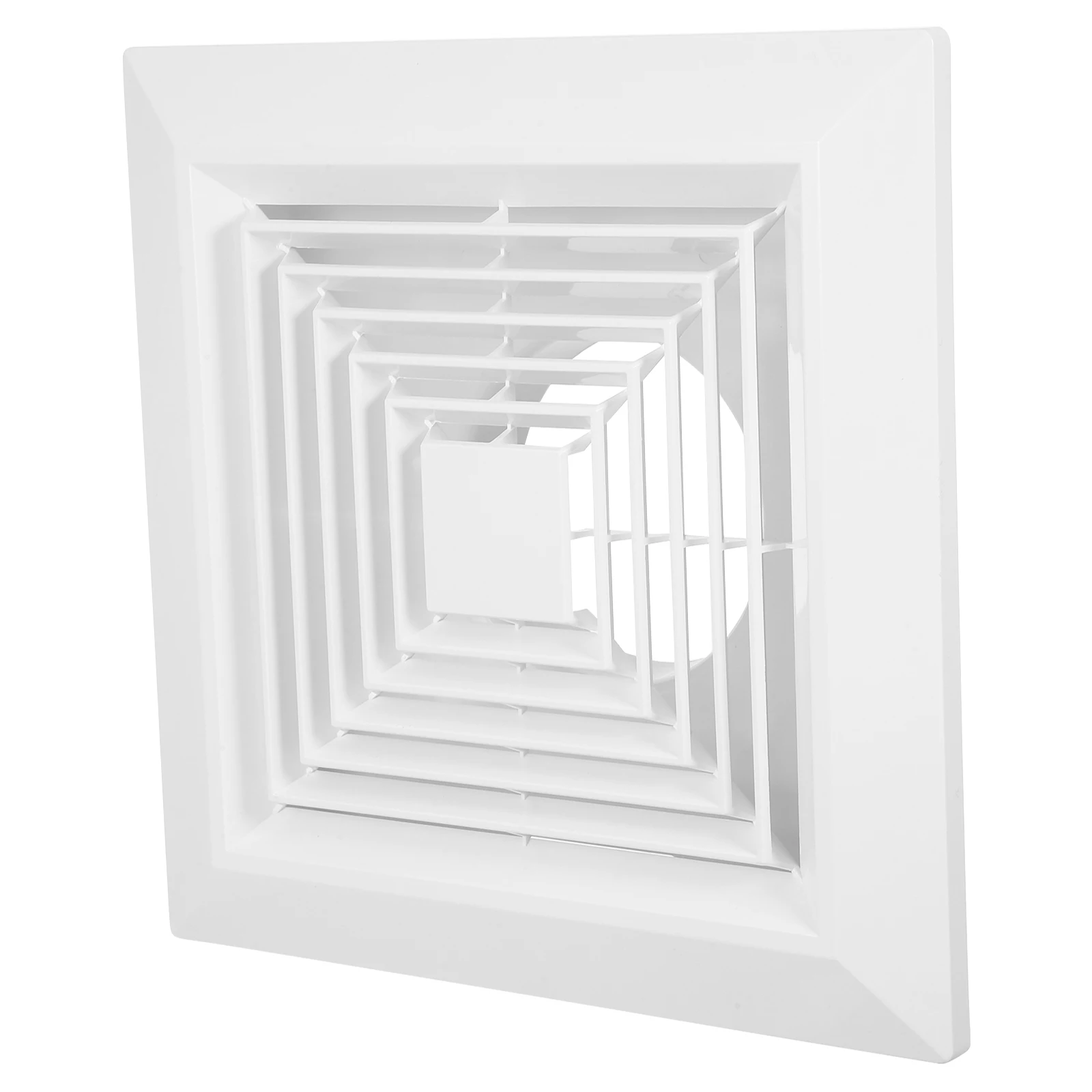 

Square Ceiling Diffuser Bathroom Exhaust Fan Cover Replacement Hidden Installation Ventilation Grille Air Outlet Vent Cover