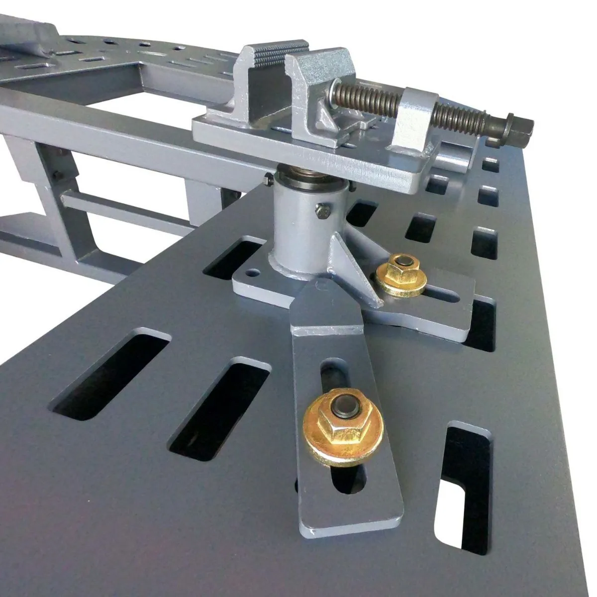 Sheet Metal Girder Calibration Table, Large Auto Body Frame Calibration Platform for Automotive Structural Repair Works