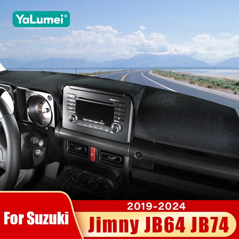 Für Suzuki Jimny JB64 JB74 2019 2020 2021 2022 2023 2024 Auto-Armaturenbrettmatte Sonnenschutz-Pad Rutschfest Wärmeisolierung Zubehör