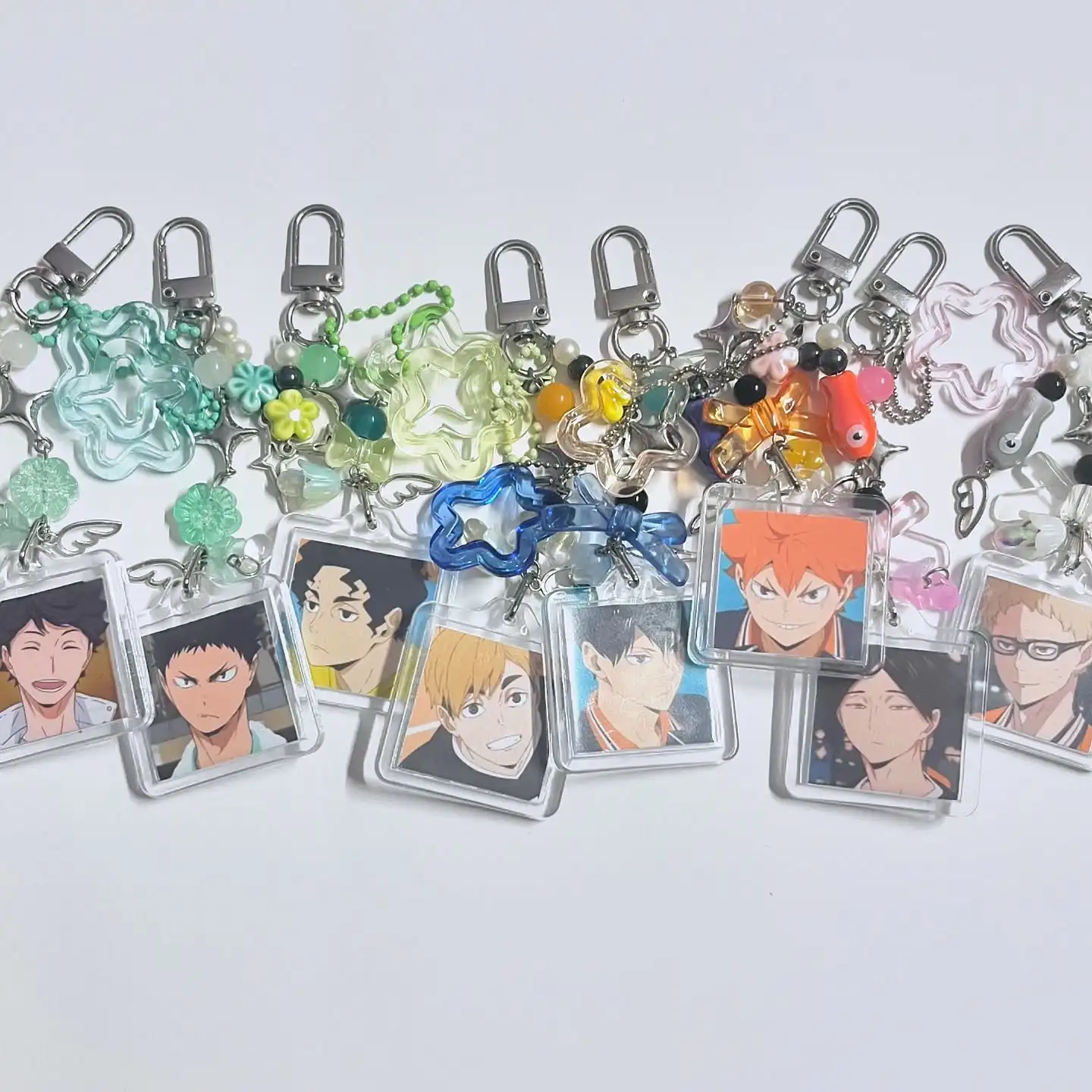 ¡Haikyuu! Llaveros con foto