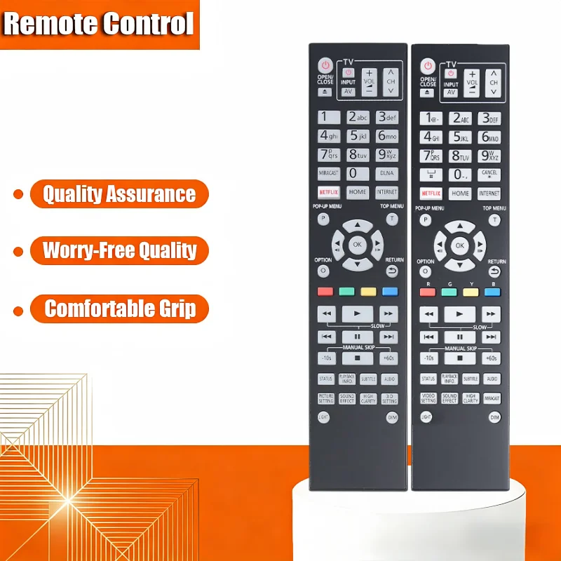 

Remote control N2QAYA000130 N2QAYA000128 N2QAYA000131 N2QAYA000172 for Panasonic DMP-UB900 UB900GN BDT700 Blu-Ray DVD Player
