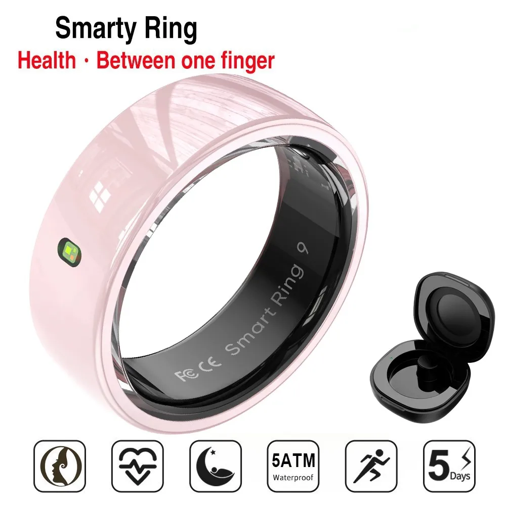 

Умное керамическое кольцо NFC Контроль доступа Контроль жестов Фотография Здоровье Сон Индикатор температуры кожи Свет Ювелирный аксессуар