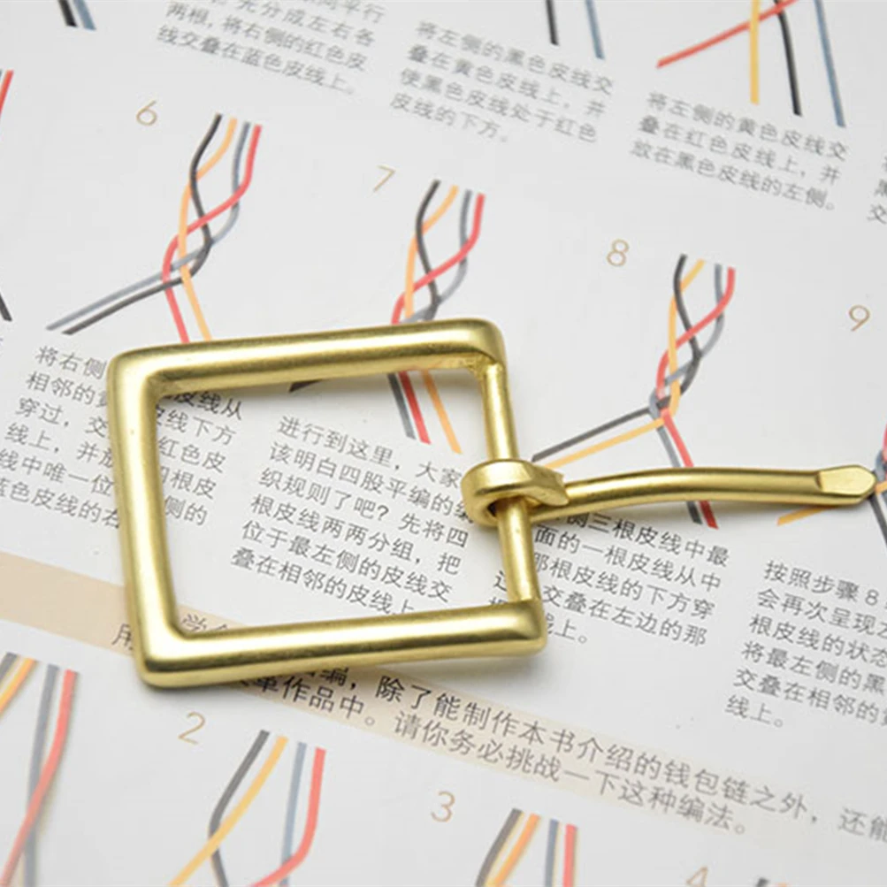 

20mm Small Brass Buckle Closure Leather Strap Fastener