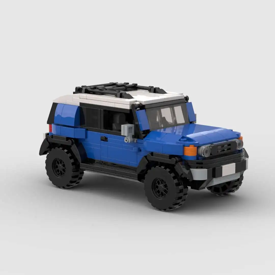 

MOC 567pcs FJ CoolLuzer Off Road Vehicle Building Blocks Retro Car Model Bricks Set Desktop Ornaments Kids Toys Gift