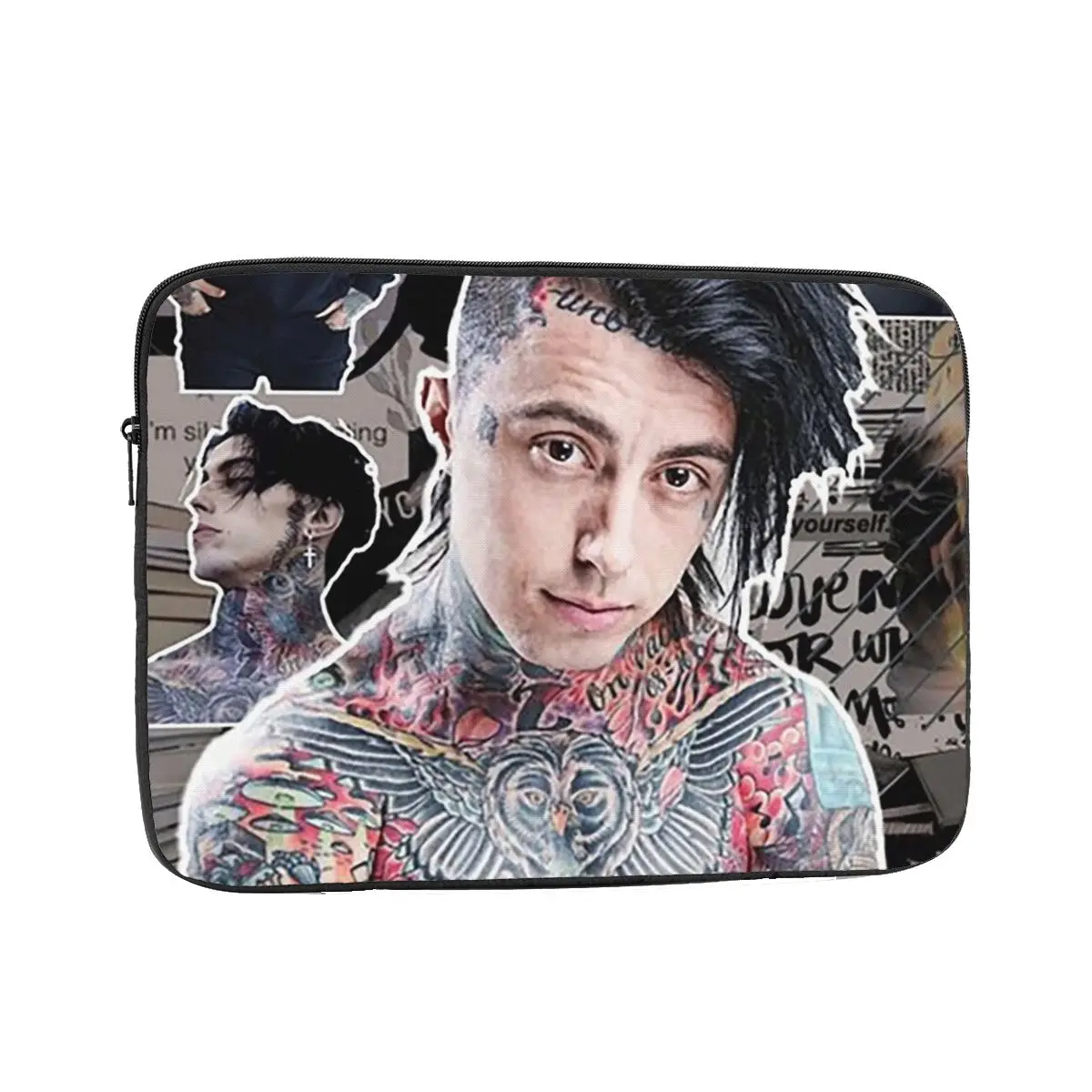 

Ronnie Radke Photo Collage High Quality Laptop Sleeve Cover Bag 10 12 13 15 17 Inch Notebook Bag Sleeve Tablet Shockproof Case