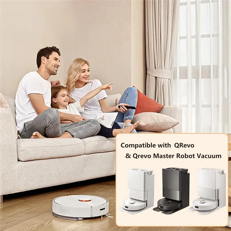 

Mop Cloth Dust Bags For Roborock Q Revo Qrevo Maxv Qrevo Master Qrevo Slim Qrevo Pro Qrevo S Mop Replacement Parts-A77G