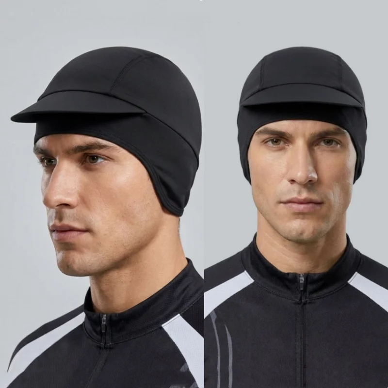 

Hiking Camping Absorb Sweat Headwraps Cap Quick Dry Breathable Sports Running Beanie Hat Unisex Cycling Under Helmet Liner Hat