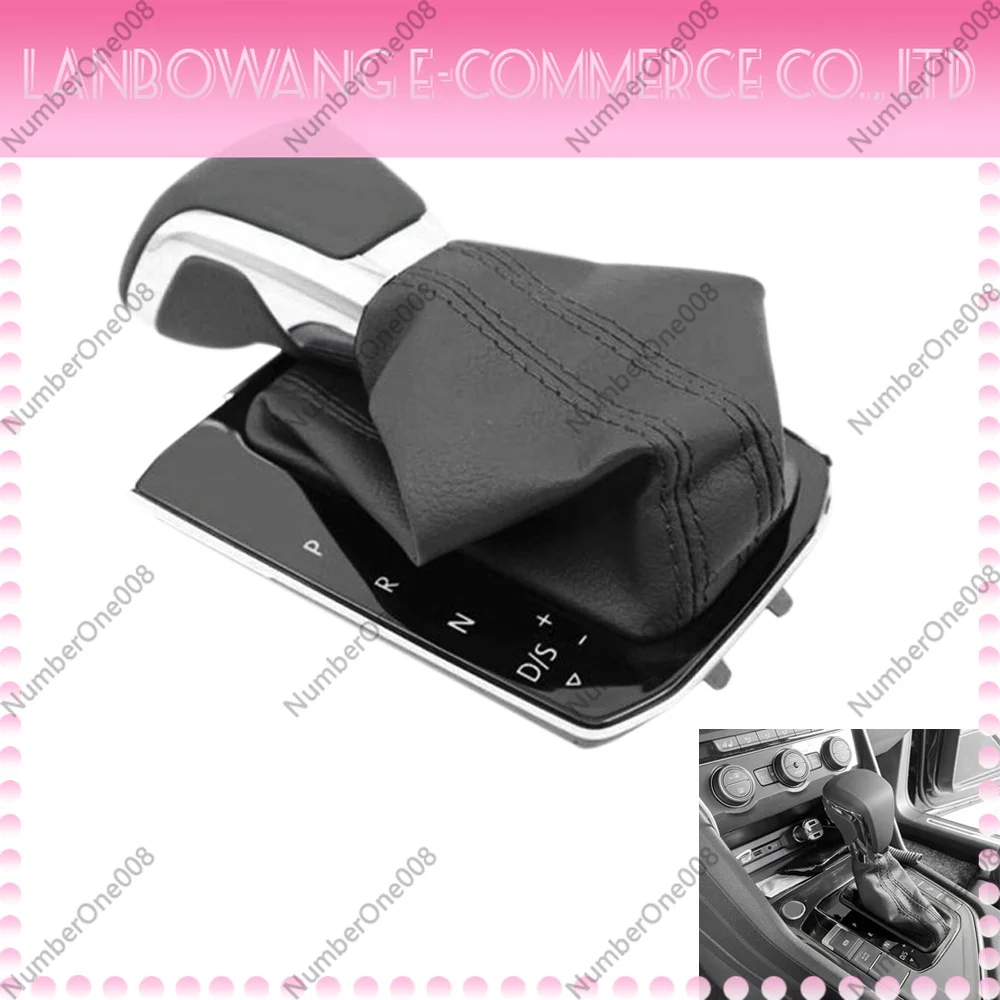 5NG 713 203 5NG713203 Automatic Gear Stick Shift Lever Head Ball with Leather Boot Dust Cover Panel for Tiguan