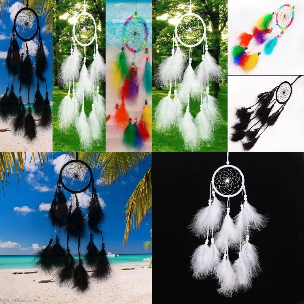 37ME Dream Catcher with Gift Decoration Hanging Home Farmhouse Front Porch