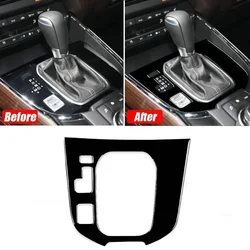 Enhance the Interior of Your For Mazda CX9 2016 2021 with Glossy Piano Black Console Gear Shift Panel Cover Trim