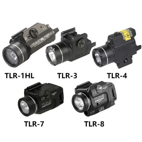 TLR Series TLR-1 TLR-1HL TLR-3 TLR-4 TLR-7 TLR-8 Weapons Scout Light Airsoft Weapons Hunting Pistol Gun Flashlight Accessories