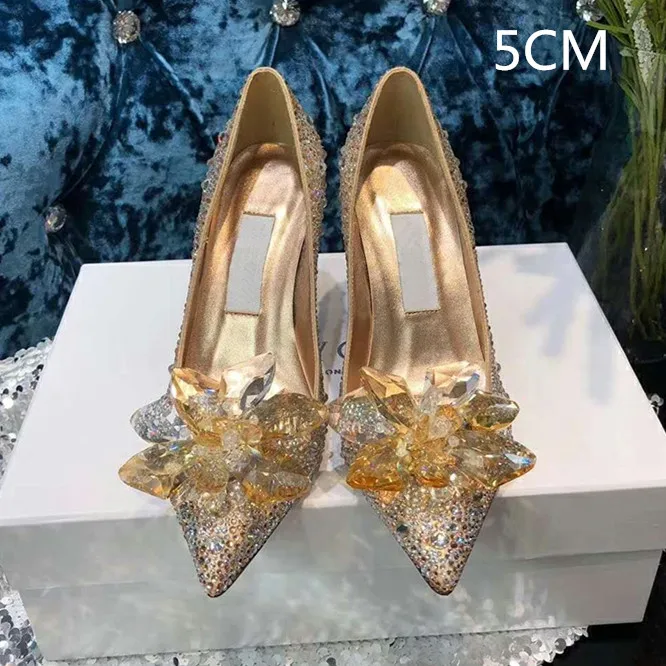 Gold -5CM Heel