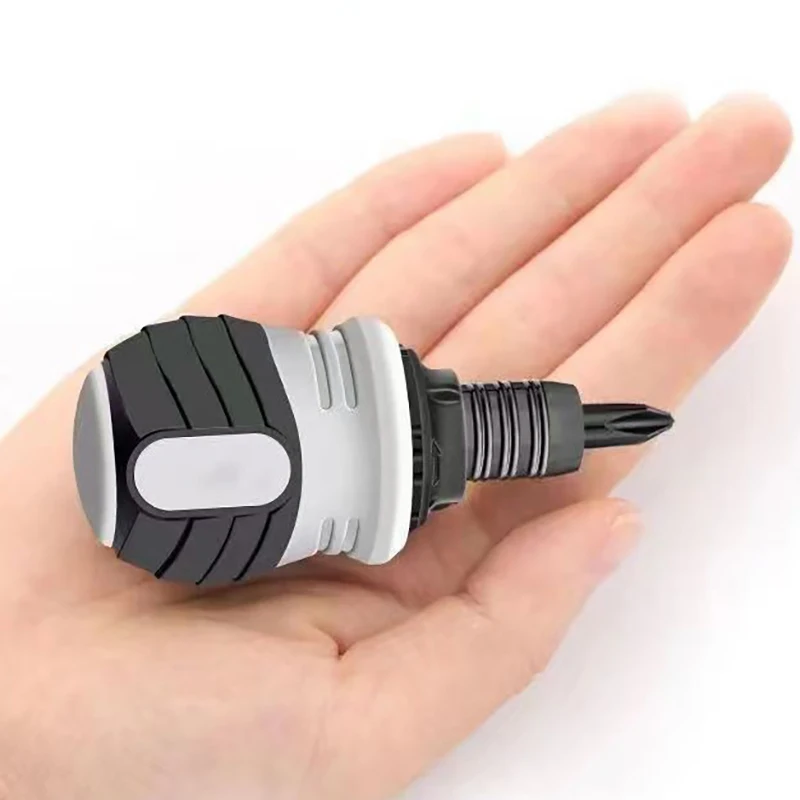 Short Shaped Radish Head High Hardness Labor-saving Multi-functional Dual-purpose Ratchet Screwdriver Set