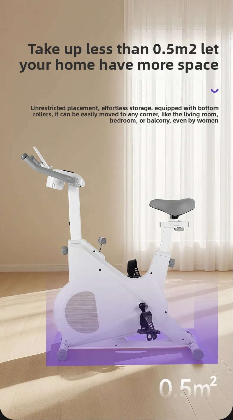 Rower spinningowy do domu z wolnobiegiem, cichy, magnetyczny, rower treningowy do ćwiczeń w pomieszczeniach, sportowy, z magnetycznym systemem regulacji oporów, rower do ćwiczeń odchudzających.