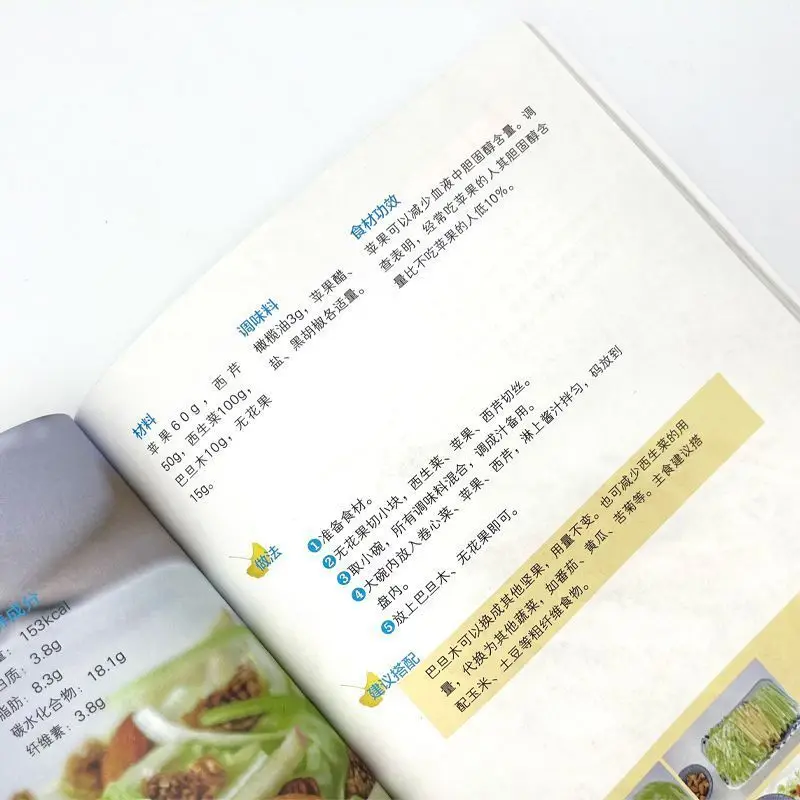 Healthy fat loss, enjoy light food, light fasting diet nutritious meal, weight loss and fat loss meal recipe diet book