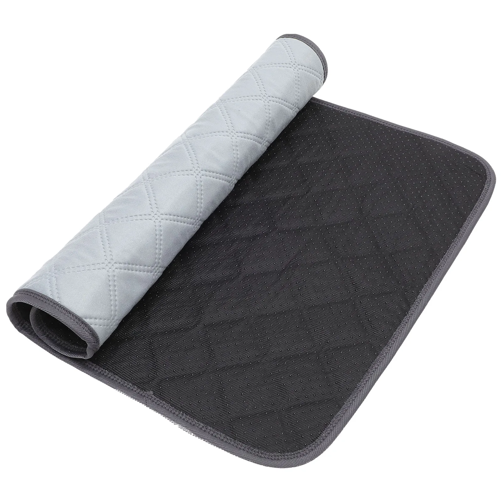 Pet Pee Pad 60x45cm Light Grey Waterproof Hamster Cage Bedding Guinea Pig Bunny Liner Reusable Non Slip Easy Mat