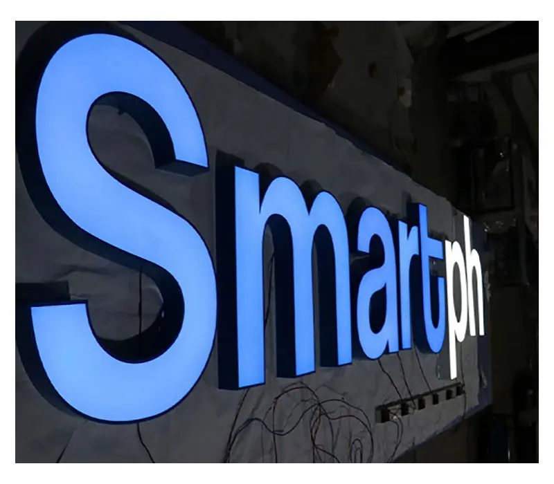 LED-Brief Licht box Zeichen große LED-Buchstaben Alphabet