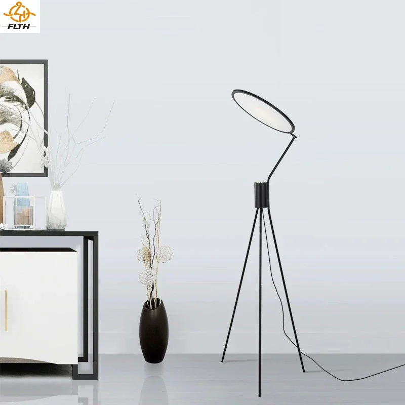 

Decorative Tripod Floor Lamp for Living Room Standing Floor Modern Art Creative Standing Lamp for Bedrooms Stand Lighting