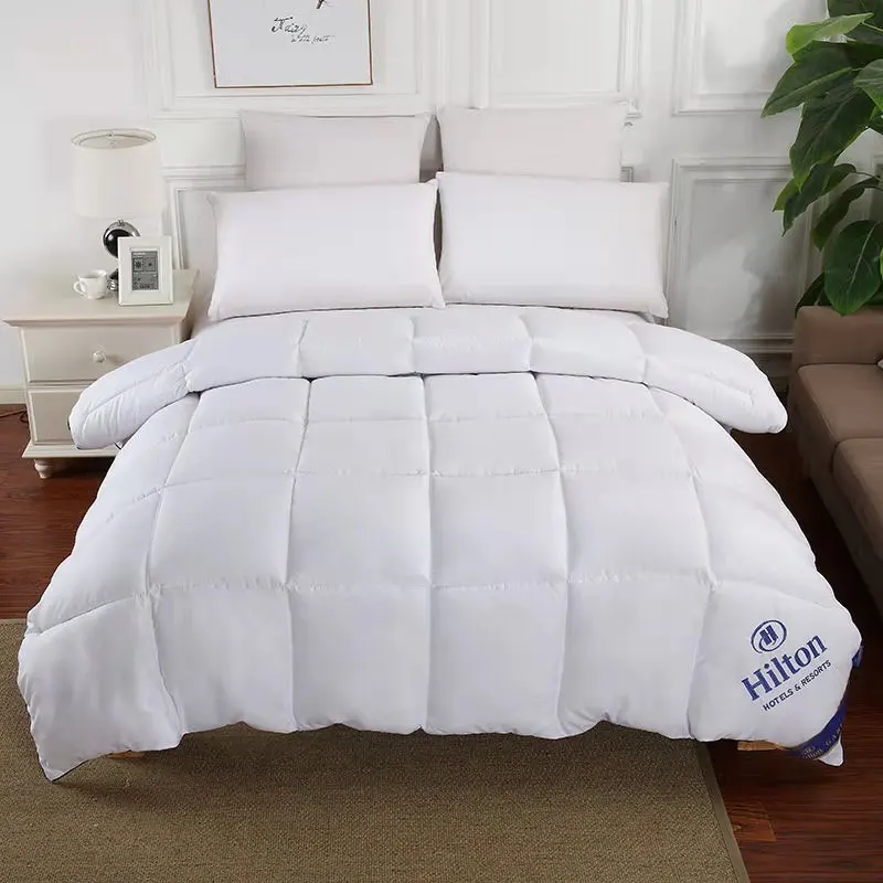 

Four Seasons Warm down Alternative Quilt Duvet Double Blanket Hotel Quali Fiberfill Comforter Core Summer Winter Bedding