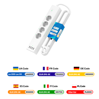 Meross WiFi Smart Power Strip WLAN Surge Protector EU//UK/US Socket Extension USB Support HomeKit Alexa Google SmartThings