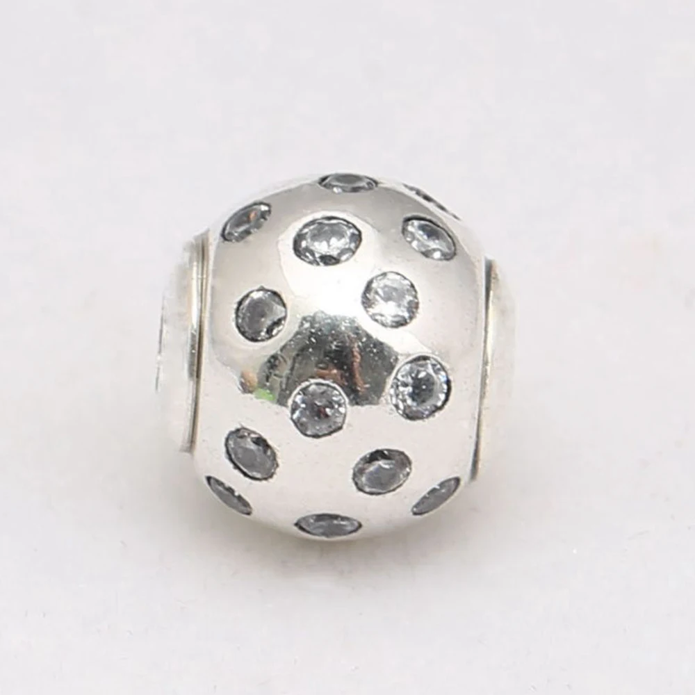 

925 Sterling Silver Bead Balanced Freedom Friendship Caring Joy Charm For Fashion Women Essence Series Bracelet Gift DIY Jewelry