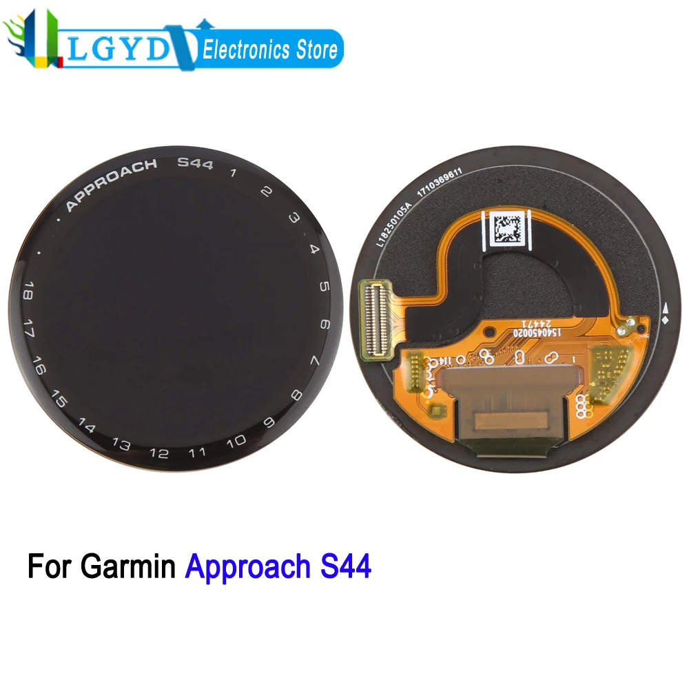 

1,2-дюймовый AMOLED LCD-экран для Garmin Approach S44, для часов Approach S44, сенсорный дисплей, запасная часть для ремонта и замены