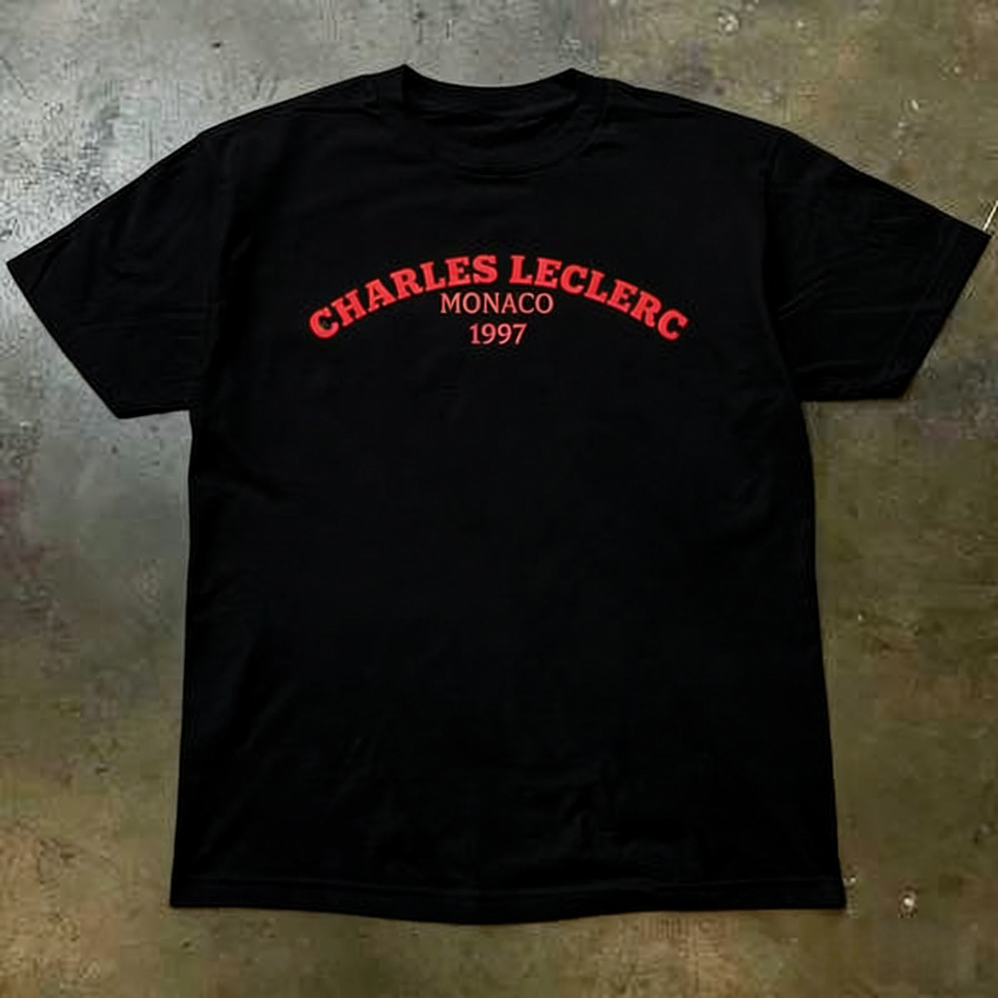 

Футболка F1 Racing Driver Letter Design из чистого хлопка с круглым вырезом и короткими рукавами — модная мужская и женская футболка с короткими рукавами