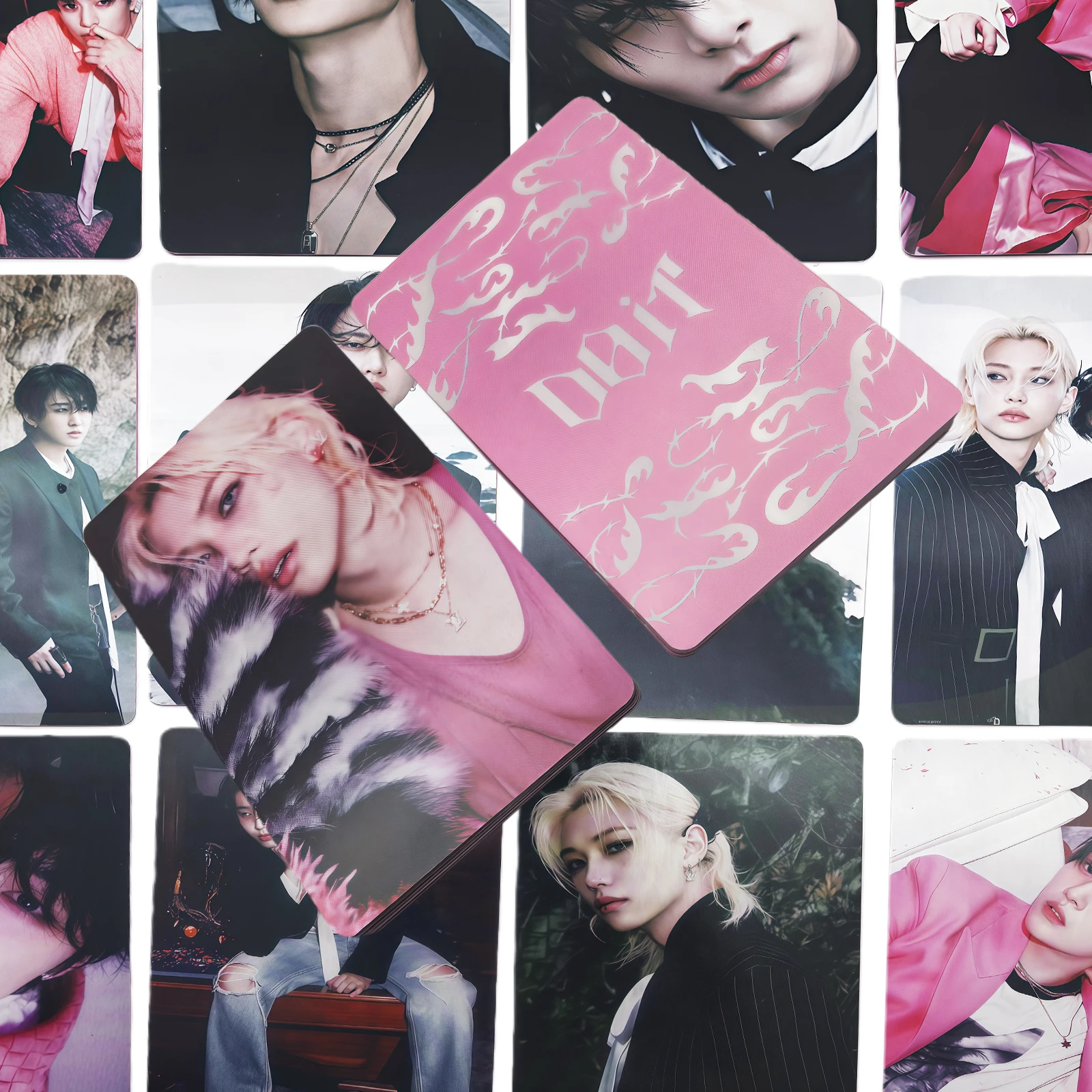 127PCS Mini Albums DO IT Little Card Kpop KABMA Stars Surrounding 55Small Cards+72 Stickers DIY Collection Lomo Card Fan Gifts