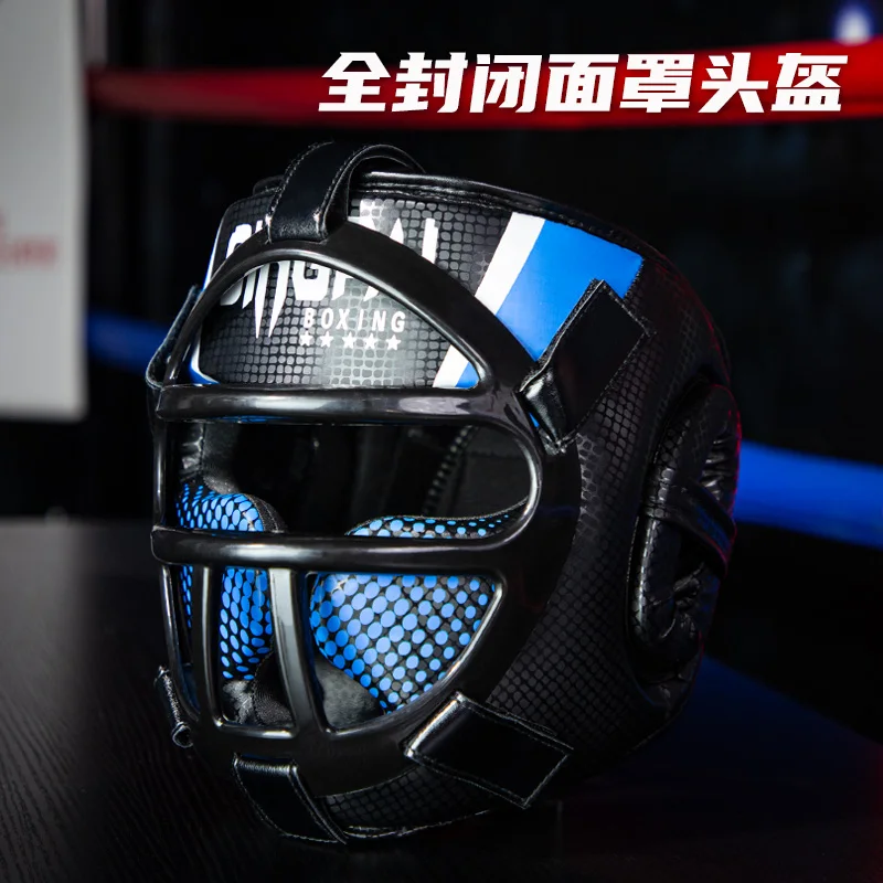 Kids/adults Boxing Head Guard Training Equipment Boxing Taekwondo Protector Helmet Martial Sparring Muay Head Headgear Thai