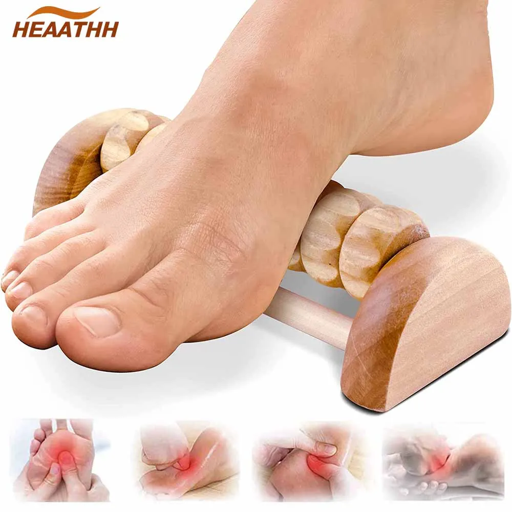 

Wooden Foot Massager Roller for Plantar Fasciitis Pain Relief,Foot Arch Pain,Stimulates Myofascial Release,Foot Tightness Relax