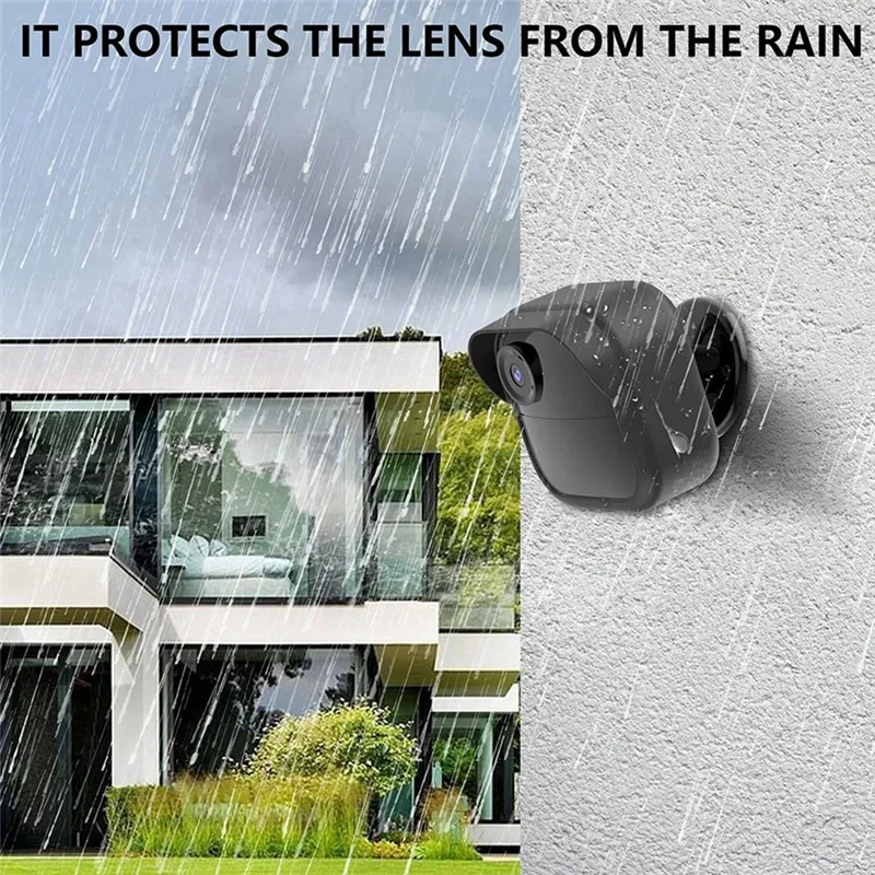 2PCS Silicone Protective Case For Blink Outdoor 4 Security Camera Cover Weatherproof Weather-Resistant Cover Case-A79G